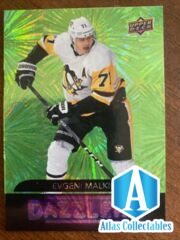 2020-21 UD Dazzlers Green Evgeni Malkin #DZ-34